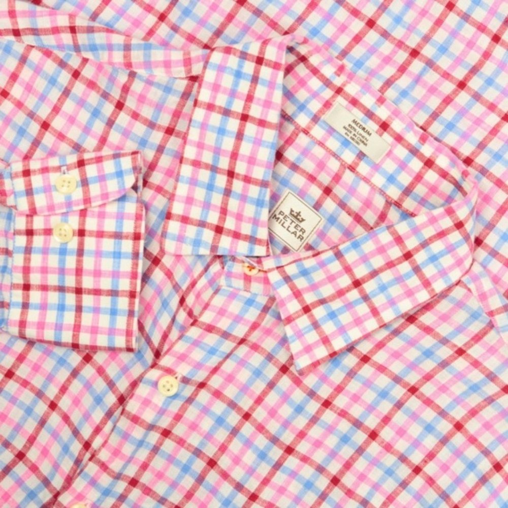 Peter Millar Linen Shirt NWOT